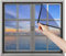 Zanzariera finestra zanzariera senza foratura zanzariera finestra tetto per interno ed esterno 70x80cm