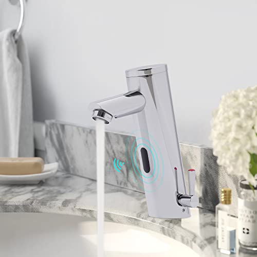 Infrarot-Sensorarmatur für das Badezimmer, automatische Sensorarmatur, berührungslose Waschtisch-Mischbatterie, Badezimmerarmatur