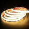 pcning COB LED Strip Aussenbereich Wasserdicht 220V 230V 2M Selbstklebend Warmweiss mit Stecker, 2 Meter IP67 LED Streifen Klebend (Warmweiss, 2)