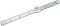 Shinwa 76752 Lineal aus Edelstahl 30 cm – mit Anschlag - by FAMEX (12665) - Stahllineal Metalllineal mit Messskala