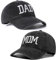 Baseballmützen für Mutter und Vater, bestickt, verstellbar, Geschenk für Eltern, Paare, klassisches Geschenk für Mutter, Vater, 2 Stück, Schwarzer Papa-Hut und schwarzer Mama-Hut, 6 5/8-7 5/8