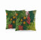 ggaimwf 60x60cm 2er-Set Kissenbezüge Blumen Blätter Tropische Pflanzen Blühen Bunt Jahrgang Exotisch Dekorative Kissenbezüge für Frauen Familie Garten BettwäscheCouch Sofa Bett Wohnzimmer