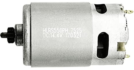Agwuoetr Moteur 14.4 V/13 Dents Remplacer le Moteur pour GSR14.4-2-LI PSR 14,4 Li-2 PSR14.4LI-2 PSR1440LI-2 14, Moteur de Forage