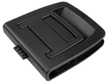 Tenlang Poignée de coffre pour BMW E70 X/E71 X6/E60 X5/F15 X5/F16 X6 51479120283,Poignée de tapis de sol,Couvercle de pneu de secours,Accessoires auto (Noir sans trou)