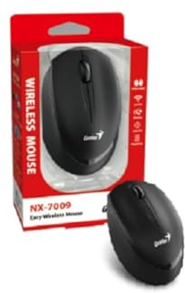 Genius Mouse WIR. NX-7009 Black (1xAA Batterie)