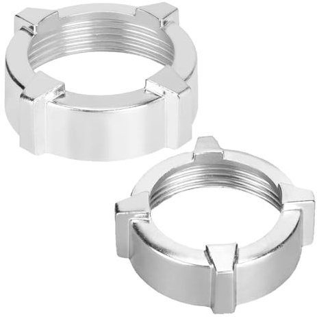 Dadi Per Tritacarne da 2 Pezzi, Diametro Interno 2,4 Pollici, Dadi Per Tritacarne da Cucina, Parti di Ricambio Per Tritacarne Elettrico Tritacarne