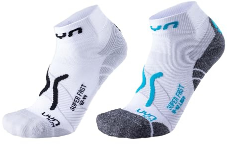 UYN Damen Woman Run Super Fast Socks 2prs Pack strümpfe
