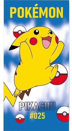 arlis Drap De Plage Pokémon Ou Serviette De Bain Pokémon 70 X 140 Cm en Coton (Drap de Plage B)