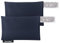 Wheat Bag Microwave Small Rectangle (15cm) Heat Pack - Pack of 2 (Cotton Fabric - Navy Blue with Lavender)