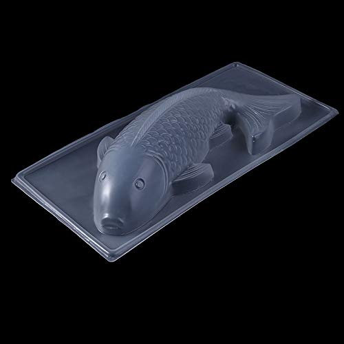 Moule 3D en forme de poisson pour gâteau au chocolat et gelée Transparent