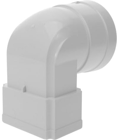 IWOWHERO Rainwasserableiter Adapter Für Regenrinnen Quadratischer Verbindungselement Wasserdichter Gutter Connector Robust Und Leicht Zu Installieren Für Effektive Regenwasserableitung