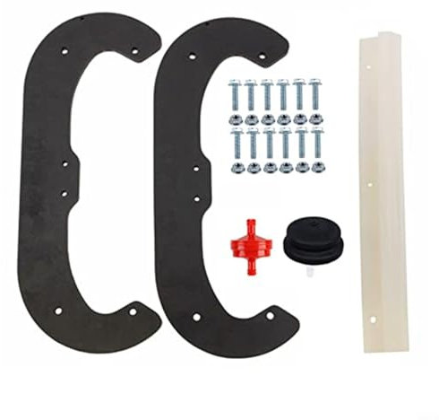 FUBESK Schneefräse Propeller Rotorblätter und Schaber Kit für Toro 40,6 cm Schneefräse Modelle 38170-38183 Ersatzteile 84-1980 75-8780 Schneeblasausrüstung