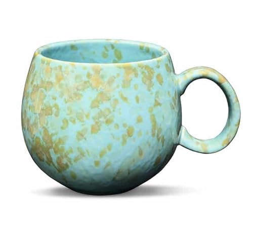 Teeladen Herzberg MAOCI - Jumbotasse/Jumbobecher - 0,5l - Porzellan - mint-gefleckt mit Farbverlauf