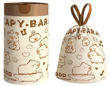 Bolsas de basura - Punción de control de olores a prueba de fugas, cierre de cordón seguro | Bolsillo grande y resistente, excelente capacidad de carga, HDPE resistente a la punción de doble c