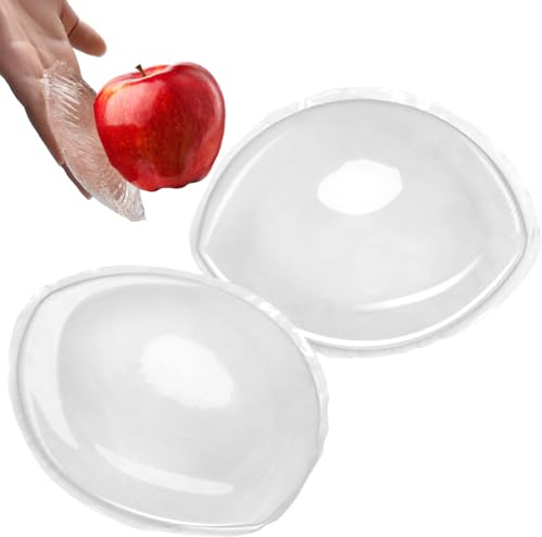 Nimiah Unsichtbare Klebe-Gel-Pushups, doppelseitig, sofort Volumen für BH | Doppelseitig klebend, unsichtbare Gel-Pushups, sofort Volumen, natürliche Vergrößerung, weich & hautfreundlich, für BH