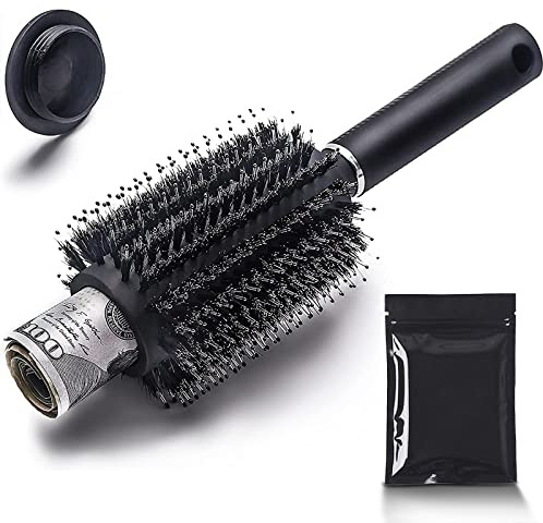 Hair Brush Kamm Zeitvertreib Stash Safe by charmonic, können Stash, Funktionen, wie eine authentische Bürste, perfekt für Reisen oder zu Hause (1 Pack)