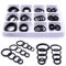 cheerbright 50pc Gummi O Ring Set Sortiment Kit für Automobile Hydraulik Druckluft Werkzeug Set