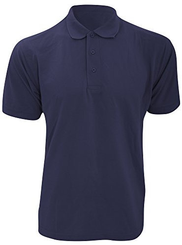 Kustom Kit Mens Klassic Superwash Short Sleeve Polo Shirt (6XL) (Navy Blue)