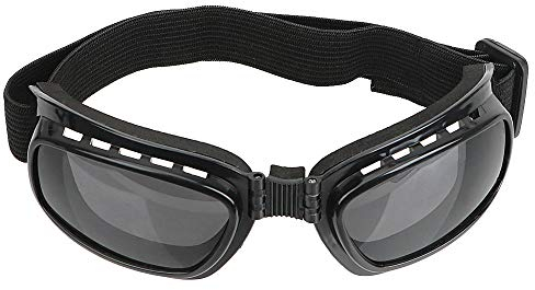 iTimo Motocross-Sonnenbrille, Faltbare Sport-Skibrille, mit verstellbarem Gummiband, Winddicht, blendfrei, UV-Schutz
