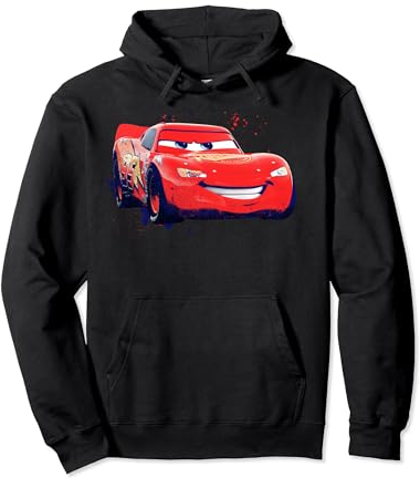 Disney Pixar Cars Lightning McQueen Portrait Pullover Hoodie