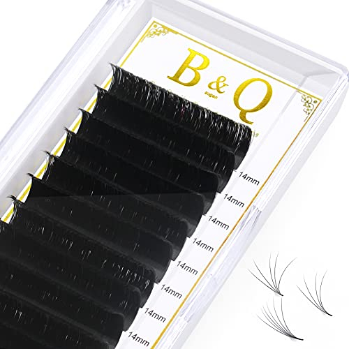 1 Tray Selbstfächernde Wimpern .03 .05 .07.10 Easy Fan Lashes für Volumentechnik C D Curl Wimpernextensions Volumen Wimpern MIX(8-15 MIX, 1 Tray C-0.07)