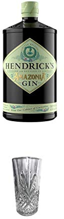 Hendricks - AMAZONIA - Gin 1,0 Liter + Hendricks Highball Gin Glas