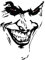 Joker Aufkleber 10x7cm Why so serious Schriftzug Spruch Fahrzeug Dekor Folie für Auto Bus Wohnwagen Kfz Zubehör Autoaufkleber Clown (Schwarz Matt, K059 Joker)