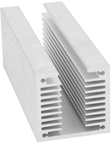 Radiatore per dissipatore di calore in alluminio 100x40x40 mm Tipo U TO-3P Dissipatore di calore Dente Dissipatore di calore Radiatore di raffreddamento aletta per