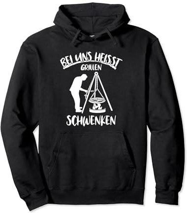 Saarland Spruch Schwenker Saarländischer Dialekt Saarland Pullover Hoodie