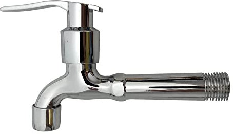 KANANA Robinet mural pour évier de jardin - Valve 1/2 (HV854) - Longueur : 14 cm - Avec tamis