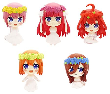 The Quintessential Quintuplets Collection (1 Figurine aléatoire), 4582520218364, Noir, 15 cm