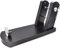 Jamonero Rioja, soporte jamonero fijo, jamonero para jamones y paletillas (Negro)