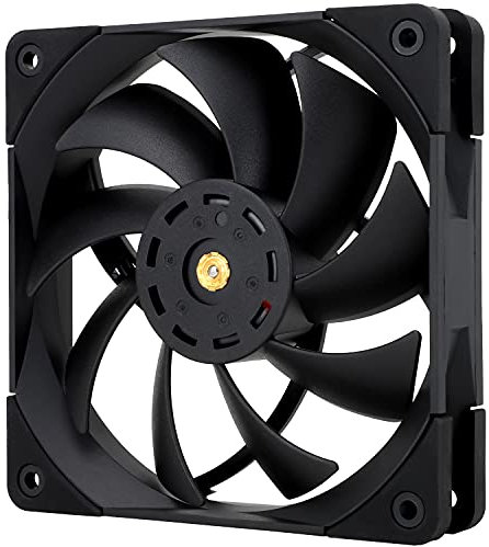 Thermalright Ventilador de CPU TL-C12PRO de 120 mm, rodamiento S-FDB, ventilador de ordenador para control PWM, 1850 RPM by Performance Airflow Fan (negro)