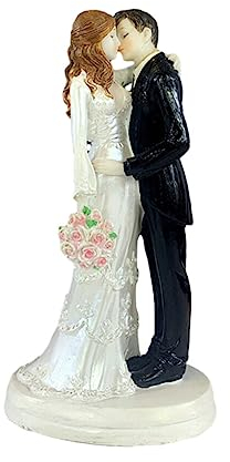 BOKIOESDE Kuchen Dekoration Puppen Braut Bräutigam Harz heiraten Figur lustige Hochzeit Topper Ständer Paar Wohnkultur Autozubehör, E eingeben