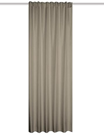 HOME WOHNIDEEN | Thermovorhang ESKAMIO beige | 225 x 135 cm