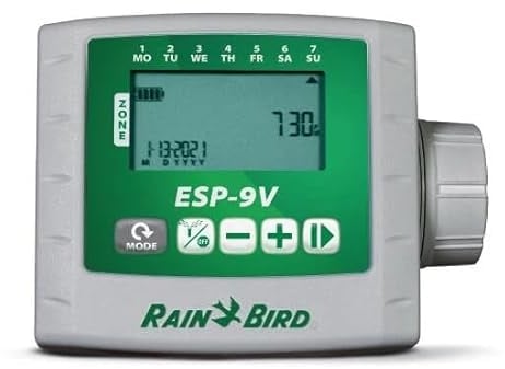 Rain bird programmatore di irrigazione a batteria 1 zona ESP9VI1 F48351