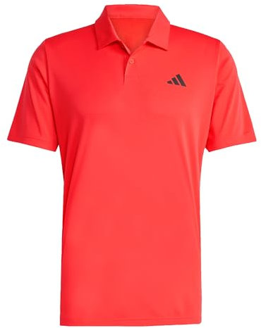 adidas Herren Club Tennis Climacool Polo Shirt, Semi Lucid Red, M
