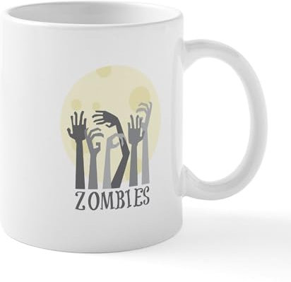 CafePress Zombies Mugs 11 oz (325 ml) Ceramic Coffee Mug