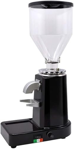 Electric Coffee Grinder Commercial & Home Coffee Bean Grinder Turkish Coffee Milling Machine Professional Miller(Color:Black)