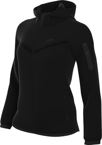 Nike Tech Fleece Windrunner Fullzip 2 Giacca da Donna Black/Black L