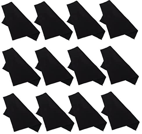 FRCOLOR 100pièces Chiffon Microfibre Pour Nettoyage Verres Lunettes Écrans Bijoux Absorbant Sans Trace Portable