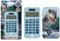 Lexibook, Dinosaurier Taschenrechner mit Schutzhülle, konventionelle und erweiterte Rechnerfunktionen, Batterie- und solarbetrieben, Blau, C45DINO