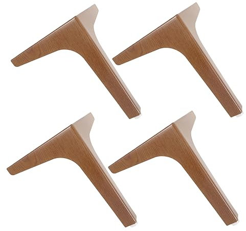 Veemoon Pieds de Meubles en Lot de 4 Couleur Pieds de pour Mobilier Remplacement Stables