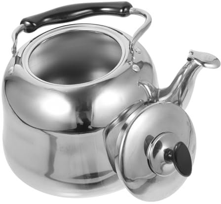 MAGICLULU Wasserkocher Mit Großem Fassungsvermögen Aus Edelstahl Isoliertes Griffdesign Gaskocher-wasserkocher Für Schnell Kochenden Tee