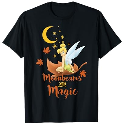 Disney Peter Pan Fée Clochette Moonbeams And Magic Portrait T-Shirt