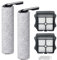 Cleptorize Accesorios para Tineco Floor One S5/ S5 Pro/ S5 Pro 2/ S5 Extreme Aspiradora Escoba Inteligente, Piezas De Repuesto 2 Cepillo Rodillo, 2 Filtros, 1 Cepillo de Limpieza
