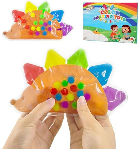 Jouets Sensoriels de Tri des Couleurs, Sensoriel Fidget Toy, Color Sorting Sensory Toy, Jouets Éducatifs de Correspondance des Couleurs, Jouet Anti Stress pour Enfants et TDAH et Autisme