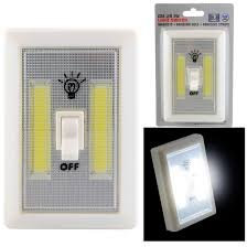 2W COB LED Light Switch Super Bright Portable Battery Powered No Wire