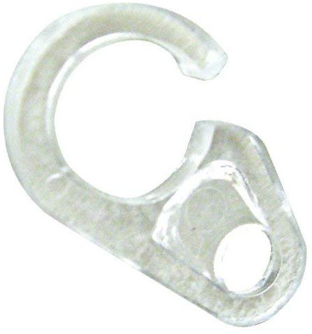 Gancio per Anello SCORRITENDA in Nylon CF. 1000 pz. (Misura 10 mm.)