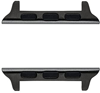 Artwizz WatchBand Adapter kompatibel mit Apple Watch 10 [42mm] 9 8 7 [41mm] SE 6 5 4 [40mm] 3 2 1 [38mm] 2X Edelstahl Verbindungsstücke Connectoren